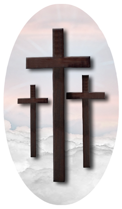 DNSBLUF 106 PK Three Crosses (Clouds) Pink